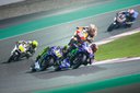 Maverick VINALES a Valentino ROSSI - MotoGP 2017 - VC Katar