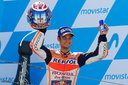 MotoGP 2017 - VC Aragónu - v Španielsku traja Španieli na debni, Rossi so zlomenou nohou piaty