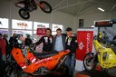 Odovzdávanie Dakarskych KTM, Adamoto, Kosice - Ivan, Jaro a Igor Adamčík