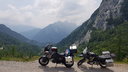KTM 1190 Adventure a slovisnké Alpy