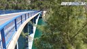 Most Skadrin - Testujeme KTM 790 Adventure a Adventure R 2019 v Chorvátsku