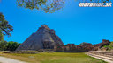 Pyramídy v Uxmal a pokazená motorka - Naživo: Mexiko 2020-2021