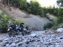 TET, Čierna Hora, cesta z Tuzi do Meduriječja 21 - hard rout korytom rieky