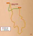 Dakar 2025: 1 etapa BISHA > BISHA - mapa