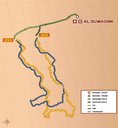 mapa - Dakar 2025: 7. etapa - AL DUWADIMI - AL DUWADIMI