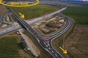 diaľničná križovatka pri Senci pred dokončením internet
