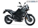 Kawasaki KLE500 2026 - Metallic Carbon Gray / Ebony - Metalická karbónovo sivá / ebenová