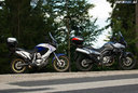  Honda XL700V Transalp vs. Suzuki DL650 V-Strom