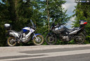  Honda XL700V Transalp vs. Suzuki DL650 V-Strom