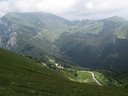 Ďalšia z Monte Baldo-pohľadom na východ od jazera môžeme vidieť časť trasy 1