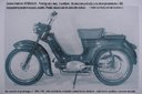 Moped Jawa 50 tváriaci sa ako Pionier 555