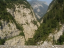 Roklina Lumiei, pohľad z múru Lago di Sauris