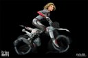 Human motorcycle bodypainting