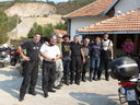 Družné stretko so srbskými motorkármi pri Valjeve