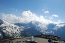 Pohlad na Grossglockner z Bikerspointu