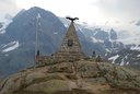 Passo Gavia - pamatnik