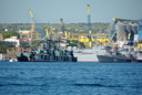 Sevastopoľ, vojenský prístav.