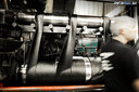 Továreň Dunlop - Miešanie zmesi - výsledná zmes sa namotá na bubny, Montluçon, Francúzsko