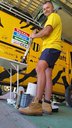 Dakar 2015 - 11 etapa - Štefan Svitko - tlmiče zase väčšine jazdcov vytiekli, aj Števovi. Zlatoš robí tlmiče...bola debata o jeho super obuvi