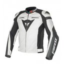 Dainese BUNDA SUPER SPEED C2 PELLE BIANCO BIANCO ANTRACITE