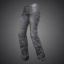 4SR kevlarové moto rifle Jeans Lady Grey