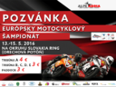 Pozvánka: Európsky motocyklový šampionát - Slovakia Ring - 14. - 15. 5. 2016
