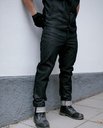 KLMwear - čierne pánske jeansy Stelvio straight