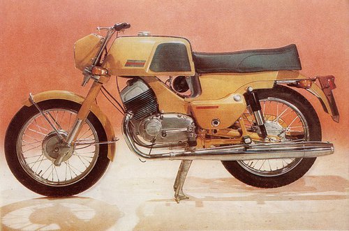 Jawa 250, typ 623 Bizon 1970