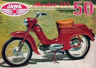 Jawa 50 typ 555 Pionier 1960