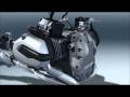 Vizualizácia konštrukcie nového motora BMW R 1200 GS 2013 - vodou chladený boxer