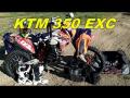 KTM 350 vs. Jawa Pionier 50 :-) - Motocrossovy test